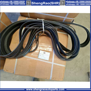BY612600061361-POLY-V-BELT-10PK1068 for  Shacman