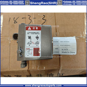 Cab Lift Pump WG9719820001 for Sinotruk Howo Heavy Duty Truck