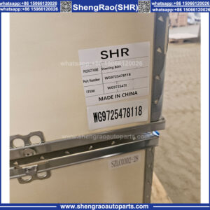 Steering Box WG9725478118 for HOWO Heavy Duty Truck Power Steering System