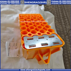 Heavy Duty Wheel Chock Anti-Slip Tire Stopper for Truck Semi Trailer HOWO Shacman